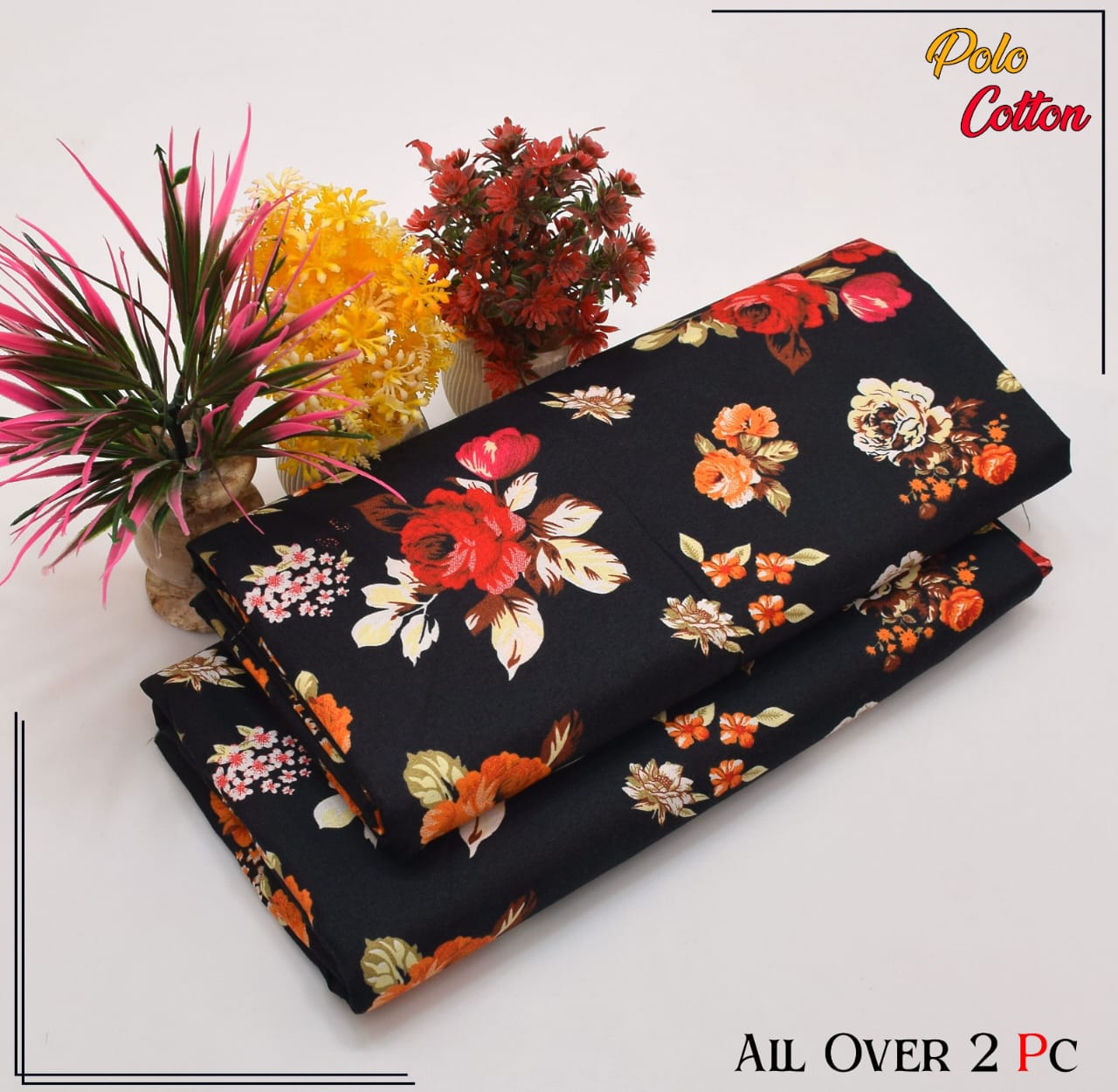 Redos Cotton Casual Summer Collection 2 Pcs Ladies Suits 086
