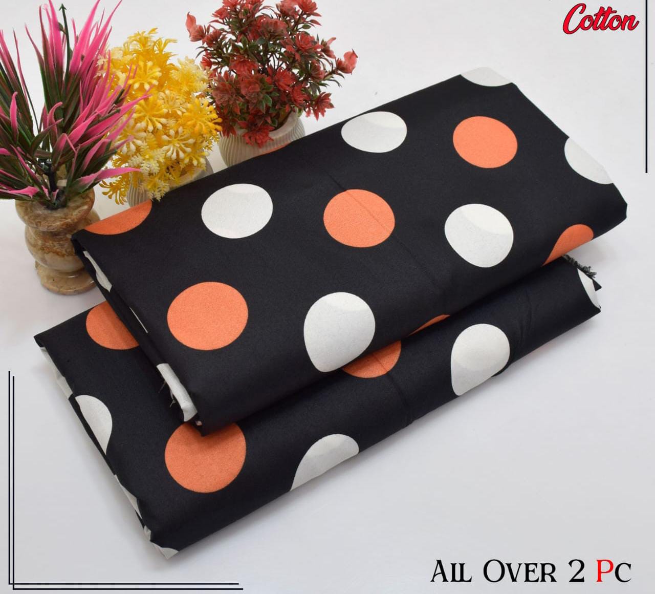Redos Cotton Casual Summer Collection 2 Pcs Ladies Suits 076