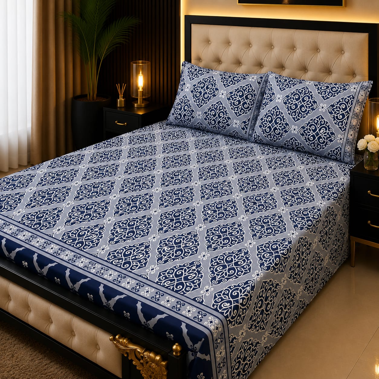 Supreme Cotton Bed Sheet - King - SBS 028