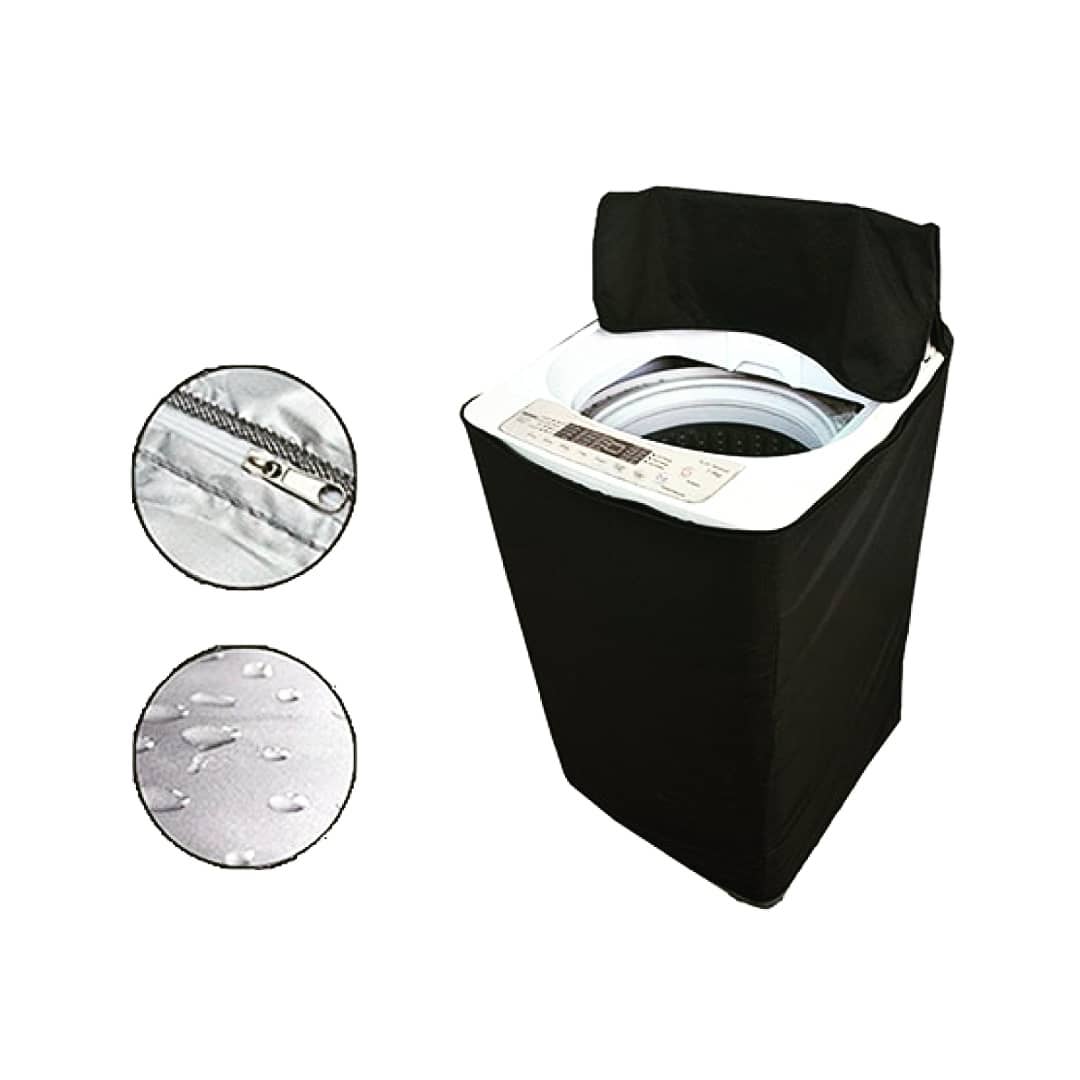 Waterproof Washing Machine Covers - Black - WMC01