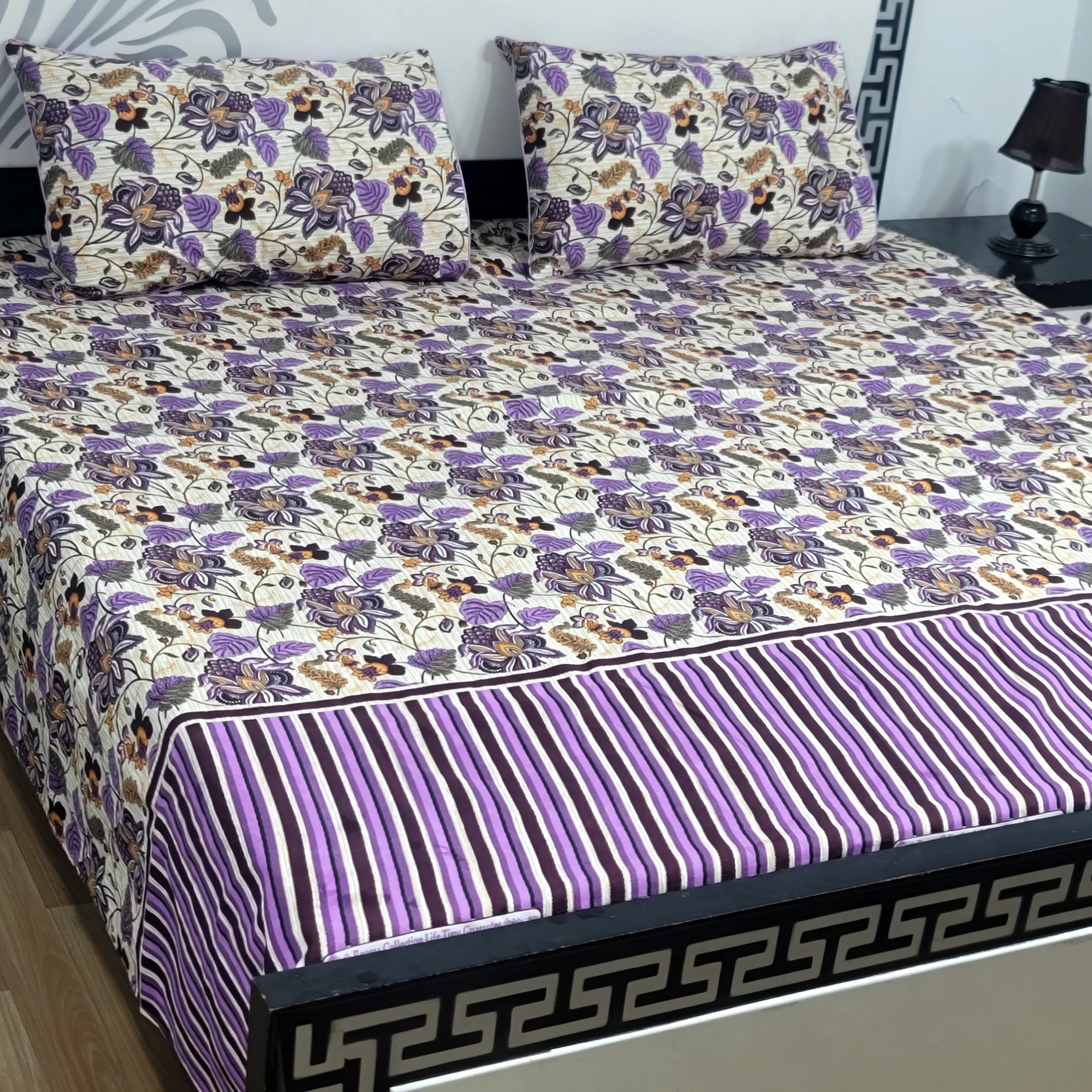 Superior Cotton Bed Sheet - King - SBS 049