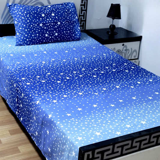 COZIFY PURE COTTON SINGLE BEDSHEET 010