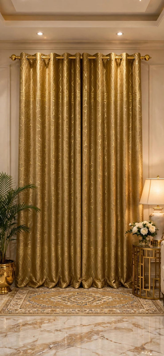 ✨ Premium Textured Velvet Curtain