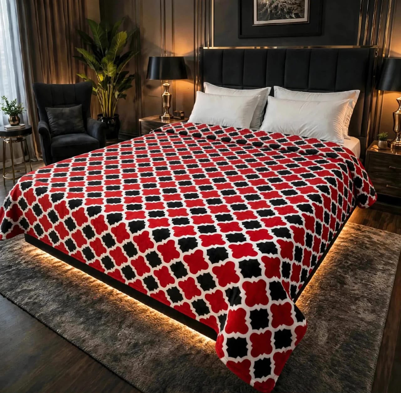 Fleezy Printed Blanket - King - FPB019