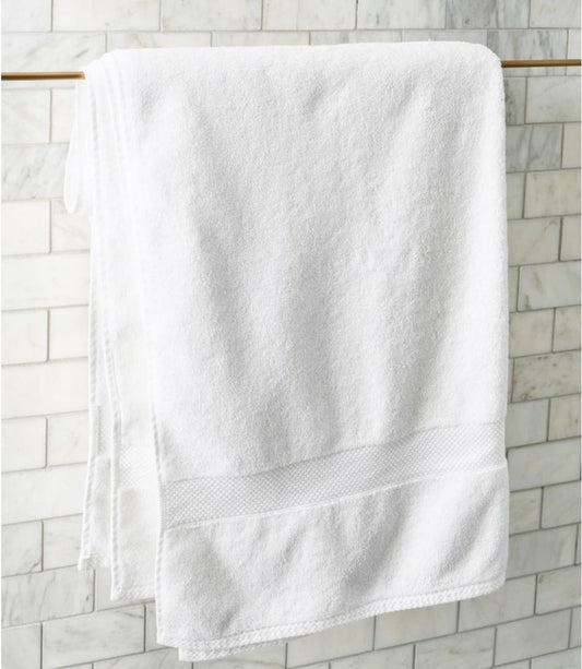 Export Quality Pure Cotton Towel - White - ECT010