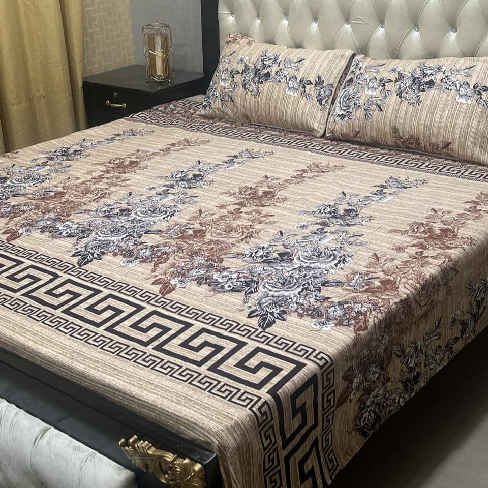 Tytan Cotton Bed Sheet - King - TBS103