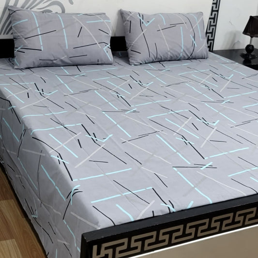 Cozify Pure Cotton Bed Sheet - King - CPB 015