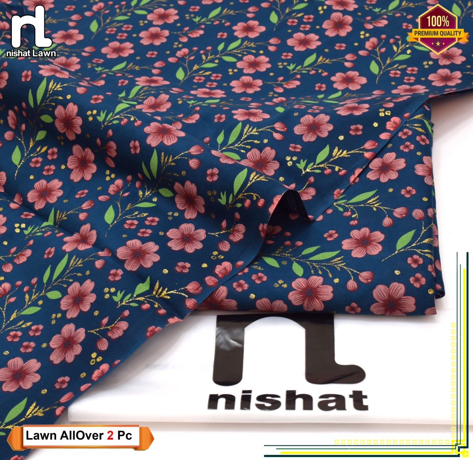 2 Pcs Lawn Suits