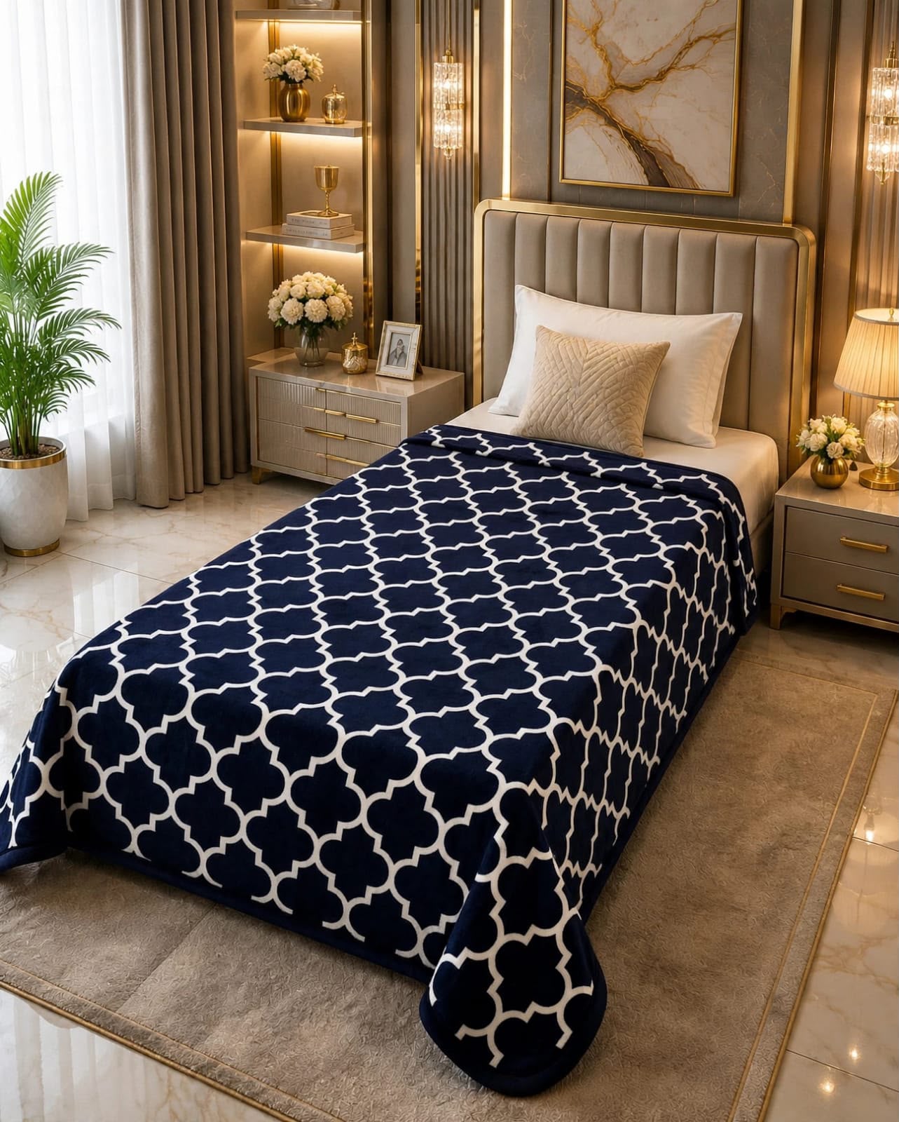 Fleezy Single Printed Blanket | Ultra Soft & Warm S04