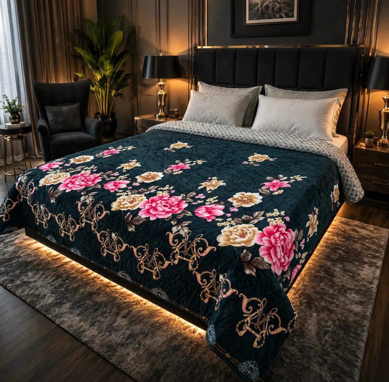 Fleezy Printed Blanket - King - FPB022