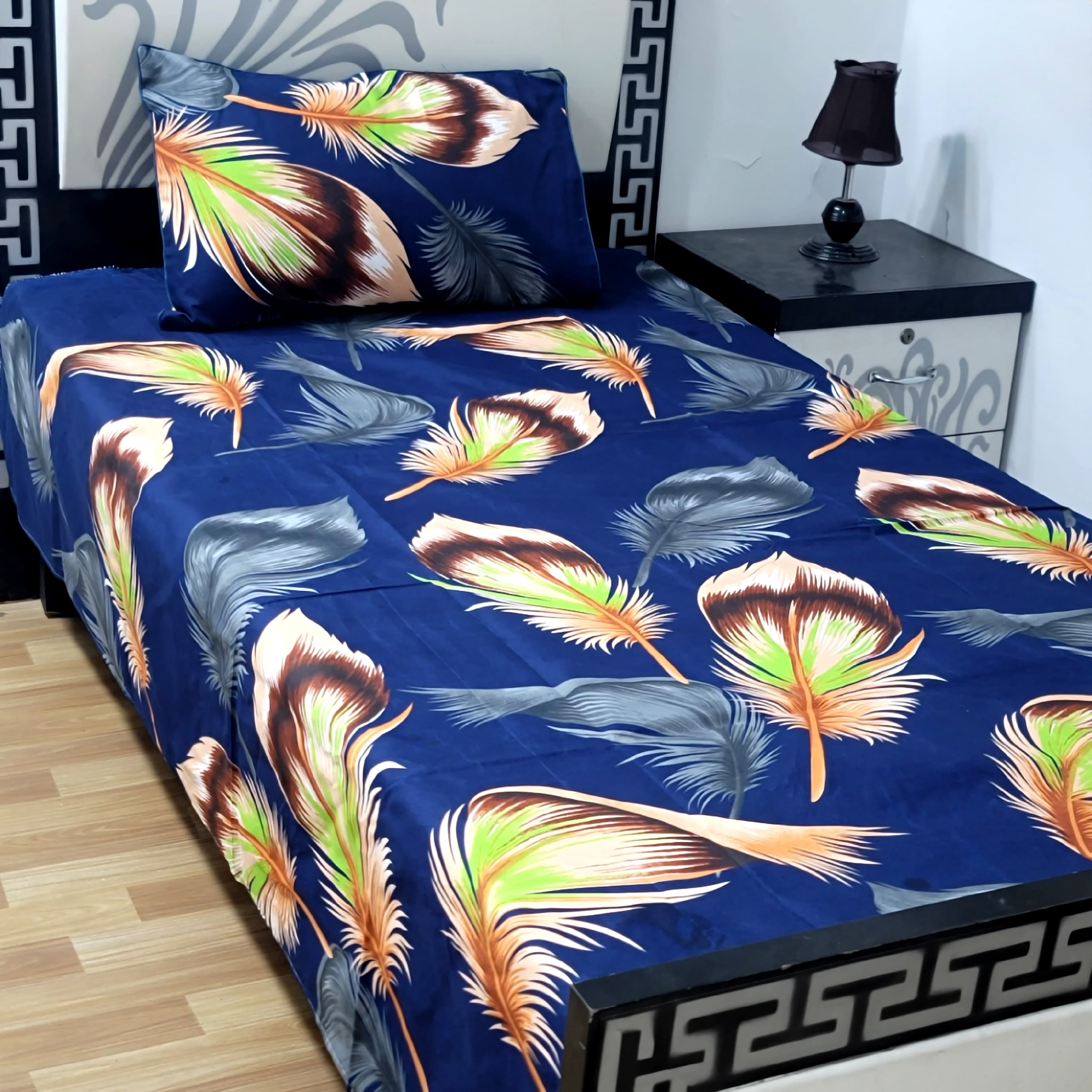 Superior Cotton Single Bedsheets 024