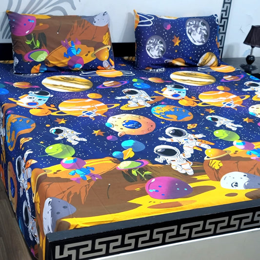 Cozify Pure Cotton Bed Sheet - King - CPB 020