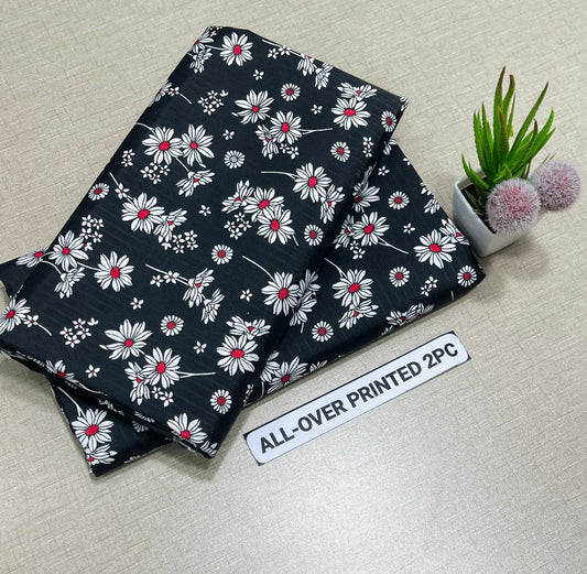Summer Women Unstitched Suit - 2pcs - WWU043