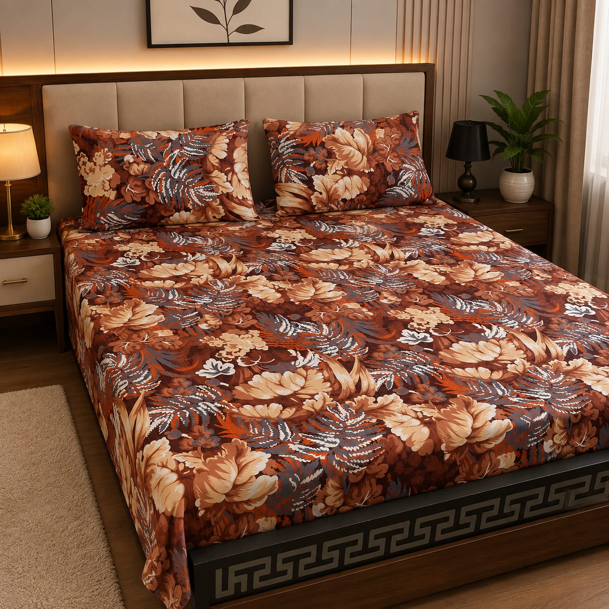 Supreme Cotton Bed Sheet - King - SBS 051