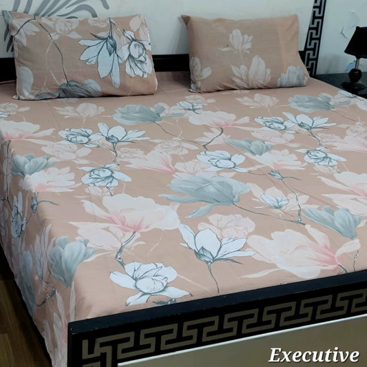 Executive Pure Cotton Bed Sheet - King - EPB 01