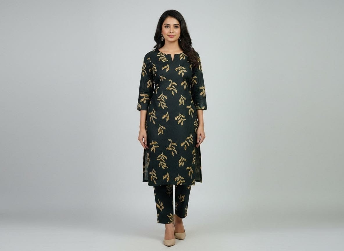 Winter Women Unstitched Suit - 2pcs - WWU036