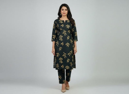 Winter Women Unstitched Suit - 2pcs - WWU036