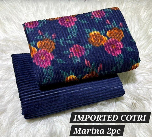 Imported Marina Cotri 2-Piece Suit – Premium Fabric | Elegant & Stylish