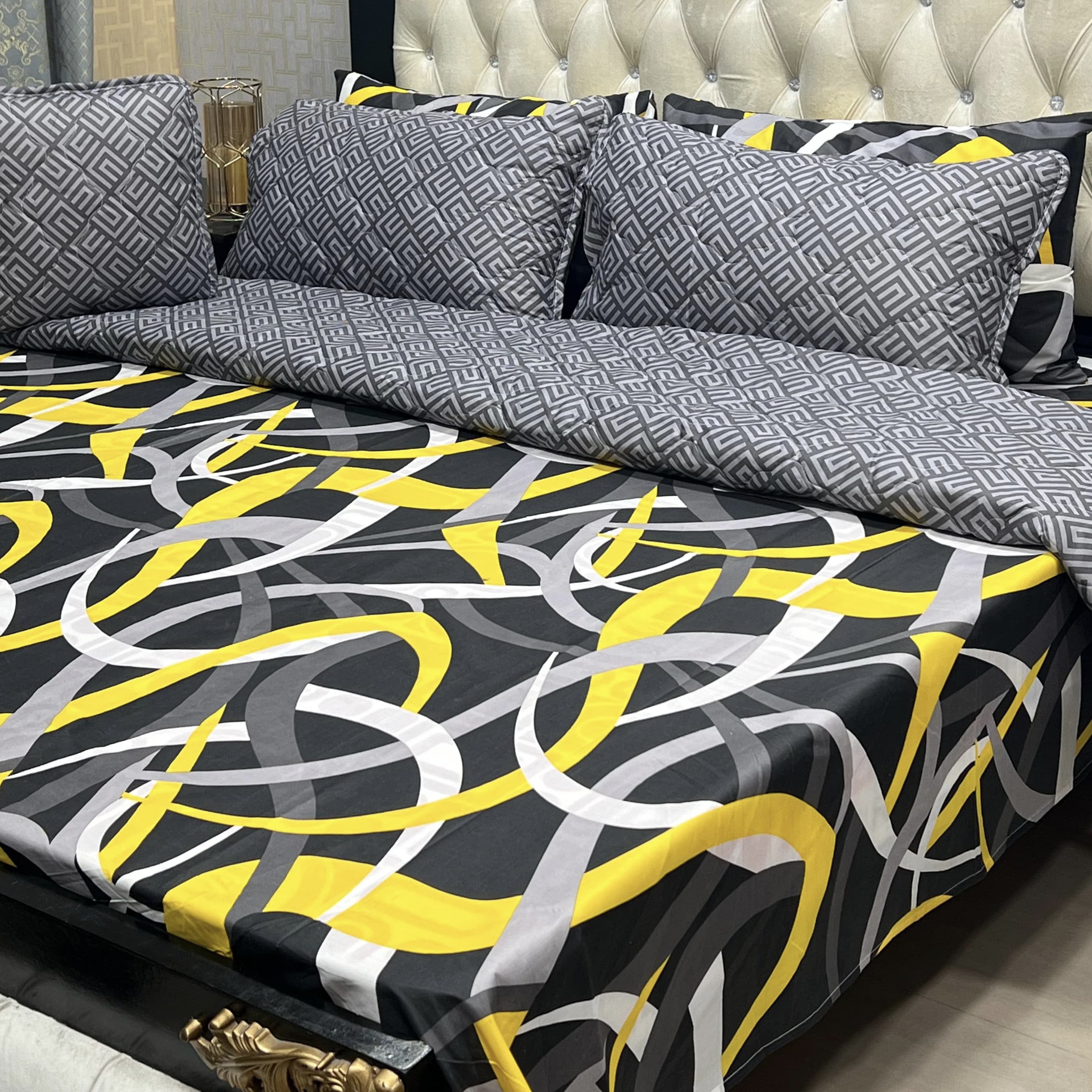 Rurva Cotton Comforter Set - 7pcs - RCS01