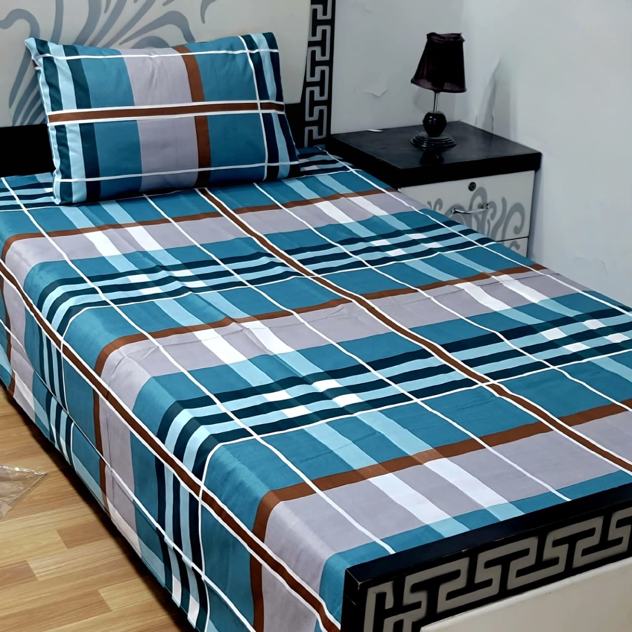 COZIFY PURE COTTON SINGLE BEDSHEET 039