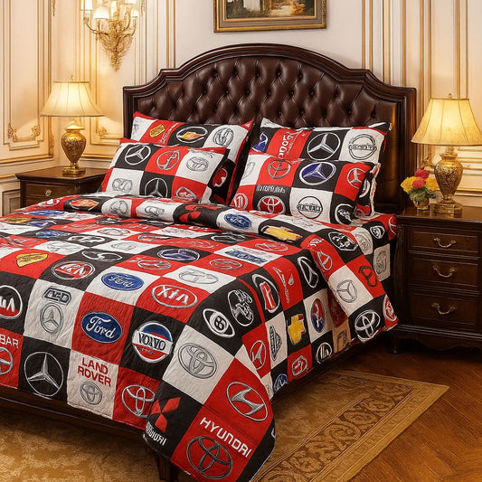 6 PCS Pure Cotton Razai Set – Comfort &amp; Elegance Combined 02