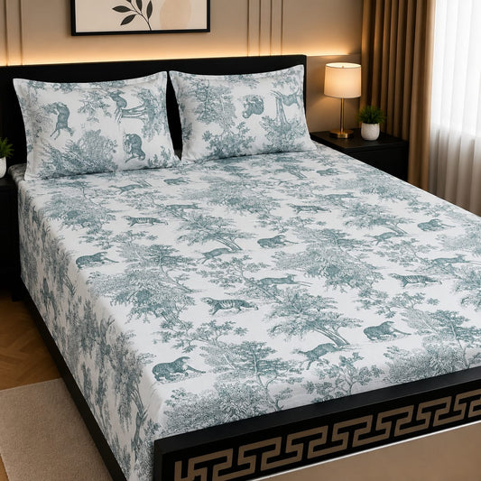 Cozify Pure Cotton Bed Sheet - King - CPB02