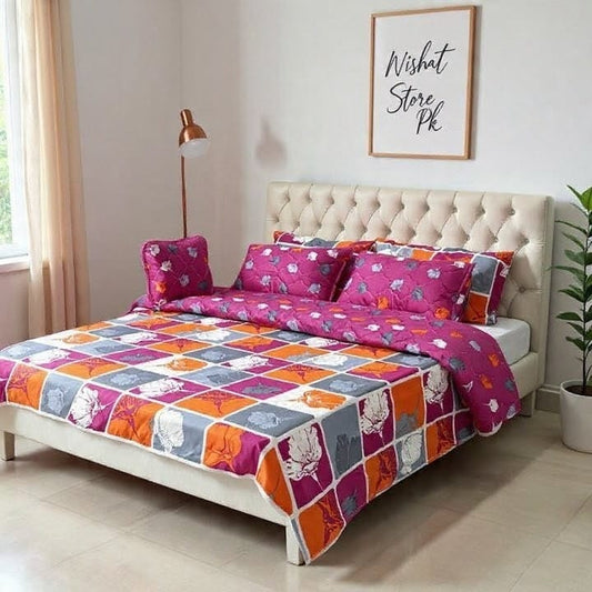 Rurva Cotton Comforter Set - 7pcs - RCS017