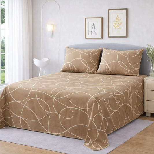 Cozify Pure Cotton Bed Sheet - King - CPB072