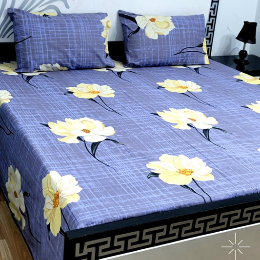 Cozify Pure Cotton Bed Sheet - King - CPB 013