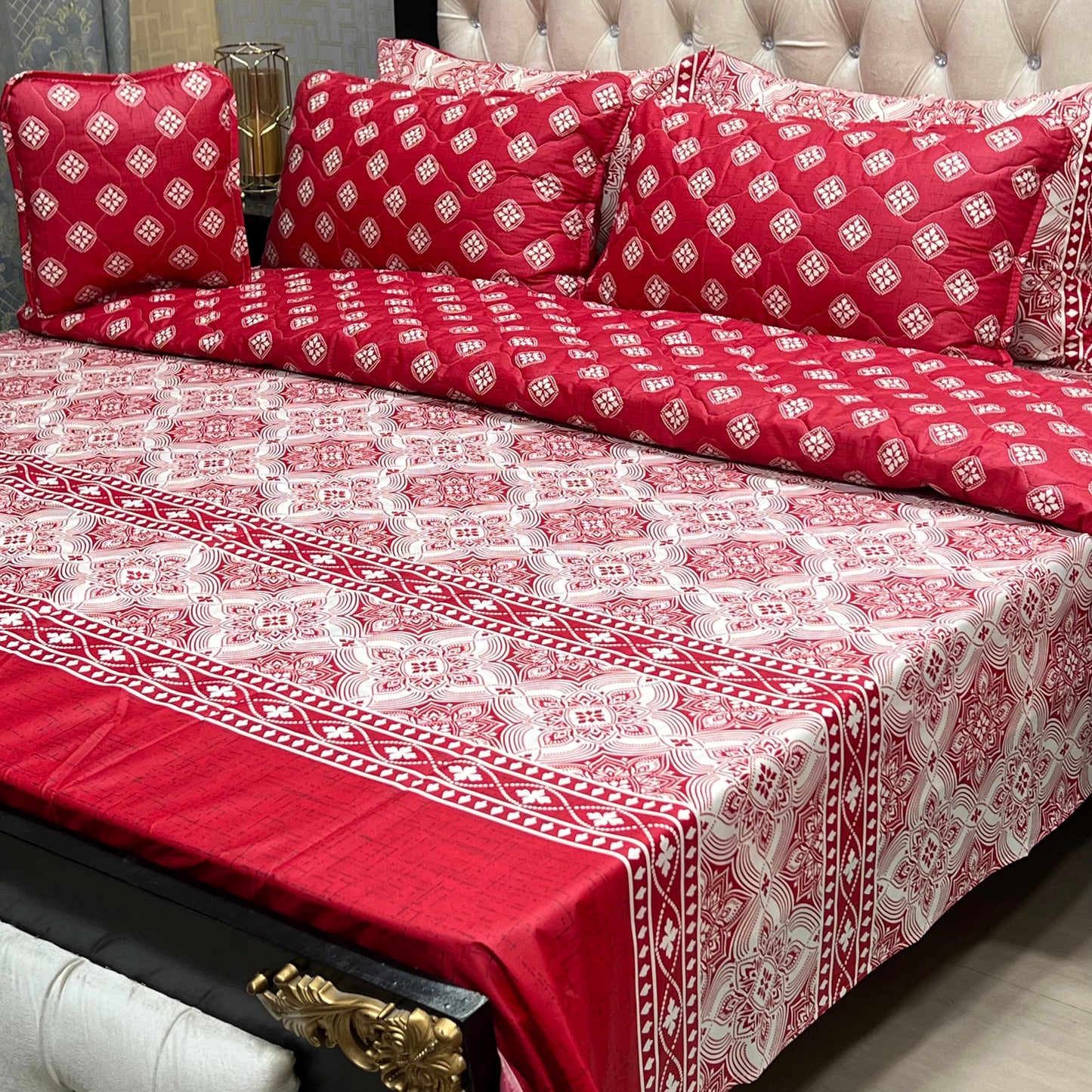 Rurva Cotton Comforter Set - 7pcs - RCS014