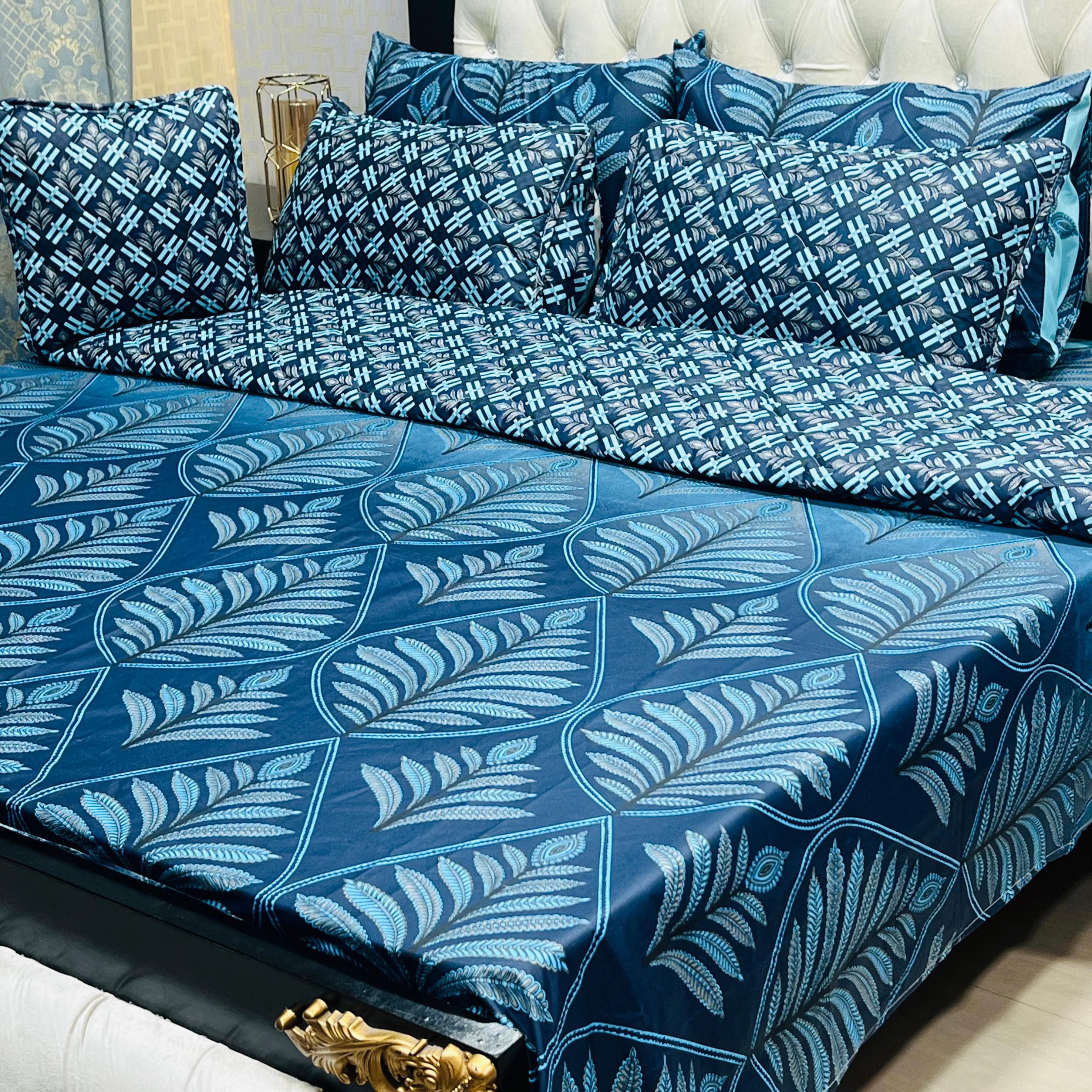 Rurva Cotton Comforter Set - 7pcs - RCS026