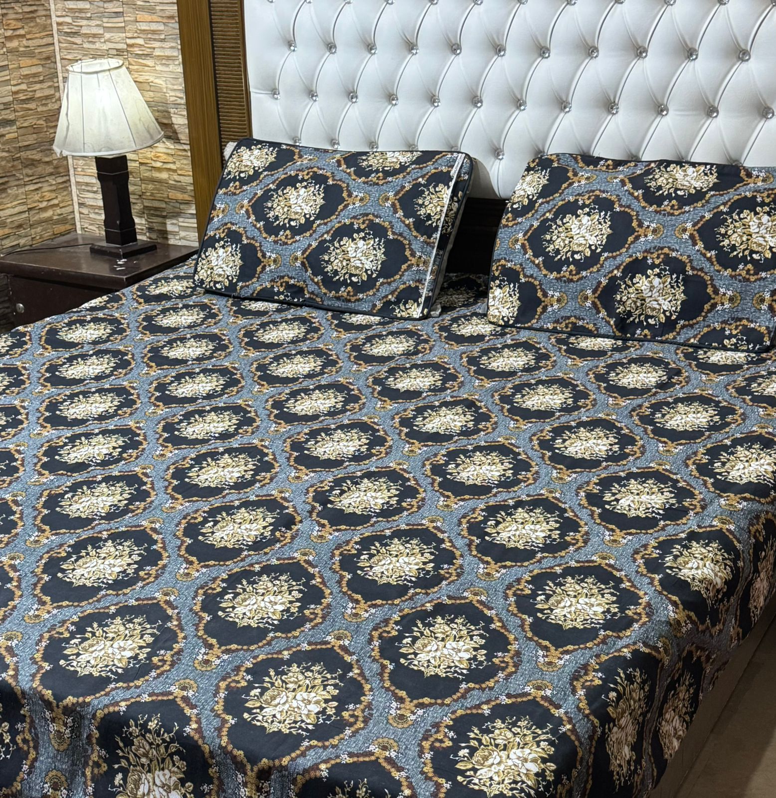 Super Cotton Bed Sheet - King - TBS08