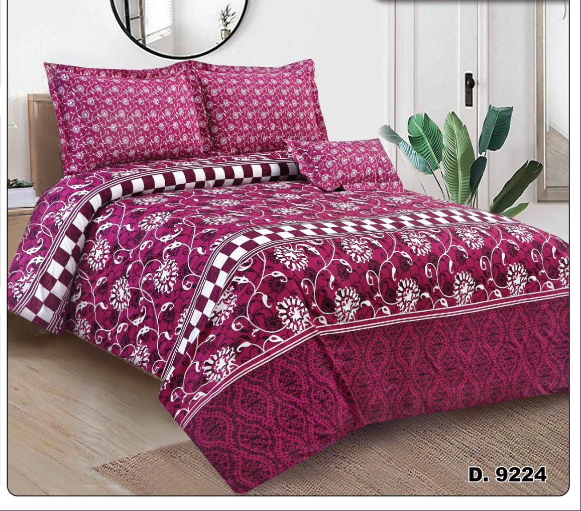 SUOREME QUALITY KING SIZE 4PCS BEDSHEET