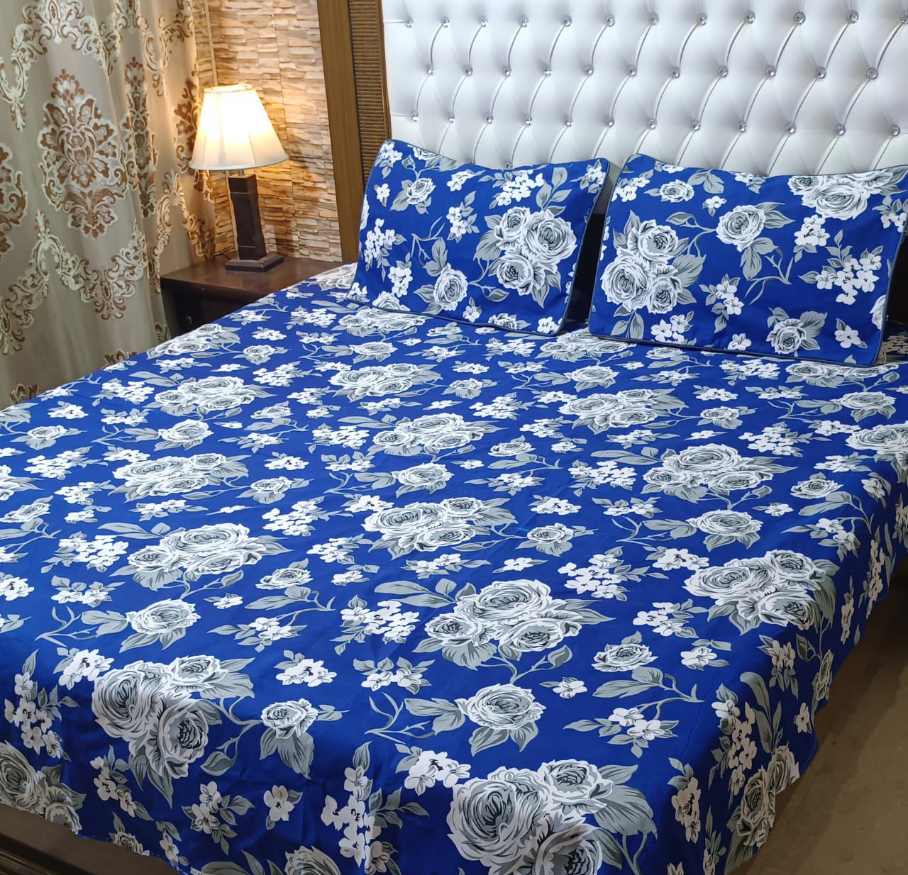 Super Cotton Bed Sheet - King - TBS017
