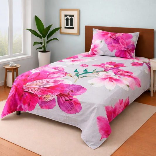 COZIFY PURE COTTON SINGLE BEDSHEET 03