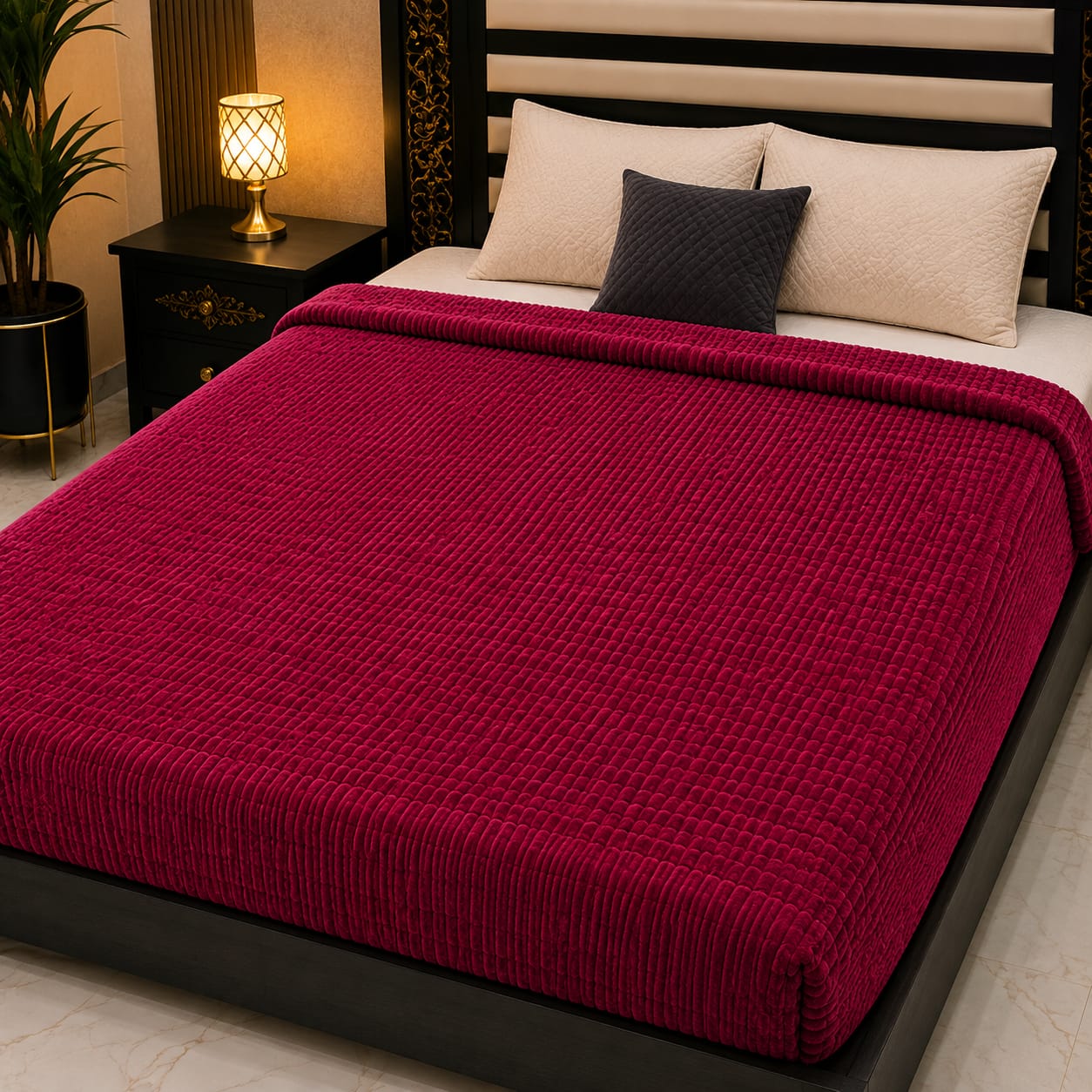 Luxury Soft Bubble Blanket – Cozy & Comfortable S09