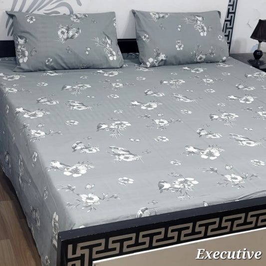Executive Pure Cotton Bed Sheet - King - EPB 02