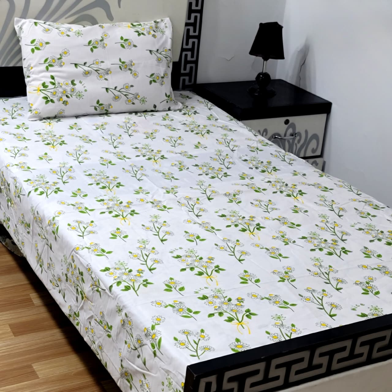 COZIFY PURE COTTON SINGLE BEDSHEET