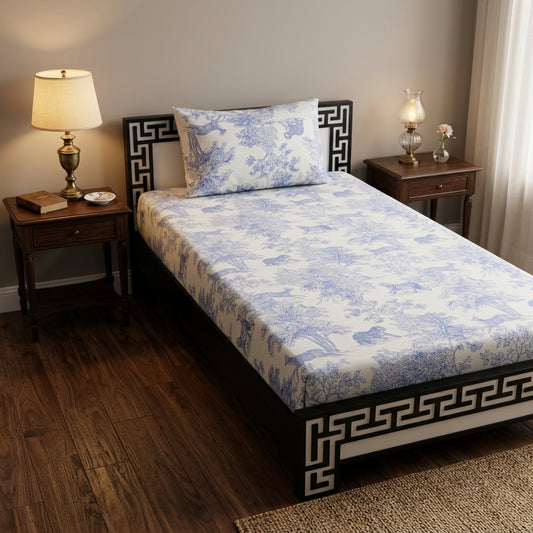 COZIFY PURE COTTON SINGLE BEDSHEET 03