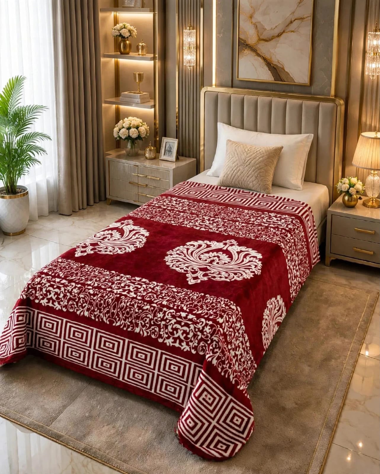 Fleezy Single Printed Blanket | Ultra Soft & Warm