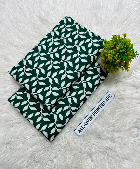 Summer Women Unstitched Suit - 2pcs - WWU88