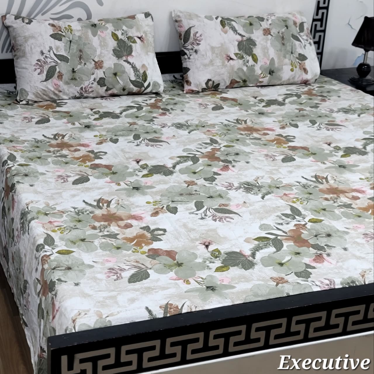 Executive Pure Cotton Bed Sheet - King - EPB 03
