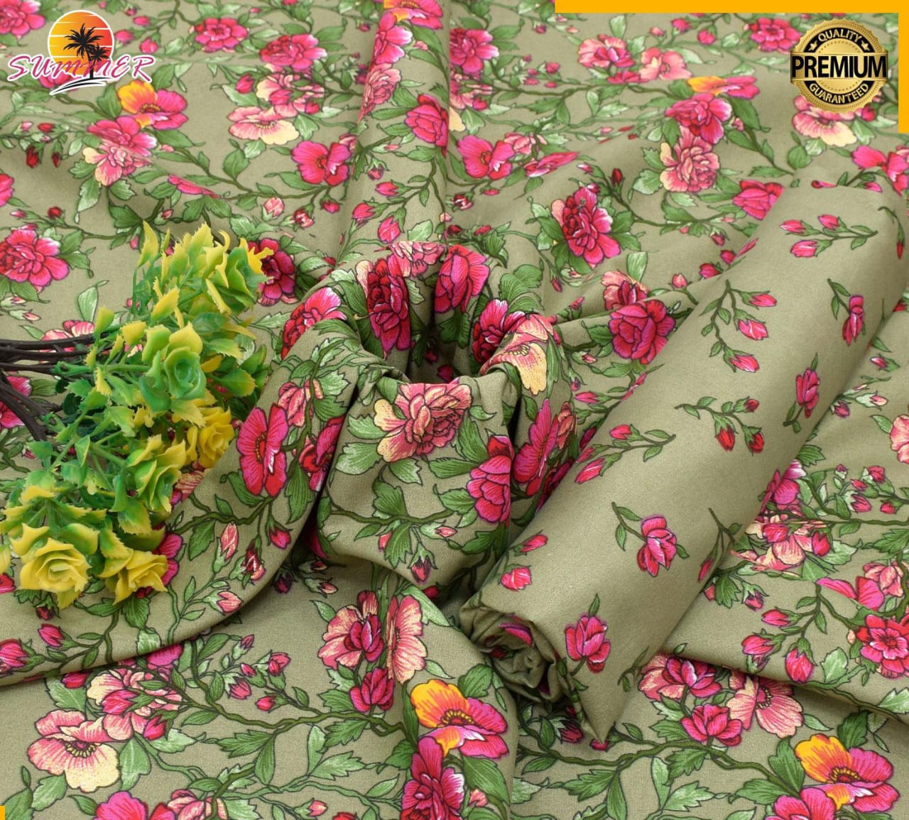 Redos Cotton Casual Summer  Collection  2 Pcs Ladies Suits 123
