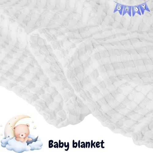 Babies WAFFLE&nbsp; BLANKETS Cute for Cuties 04