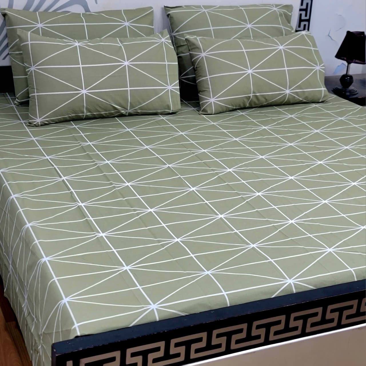 ⚜️5 PC Cozify  Pure Cotton Bedsheets⚜️ 013