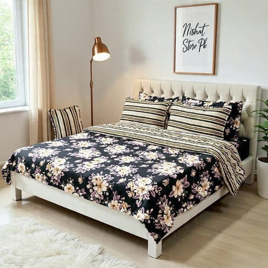 Rurva Cotton Comforter Set - 7pcs - RCS08