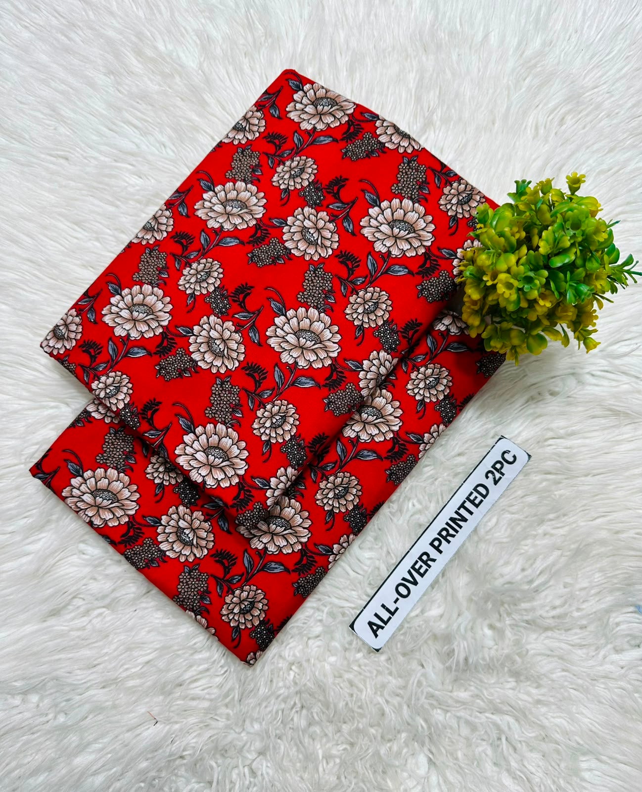 Summer Women Unstitched Suit - 2pcs - WWU108