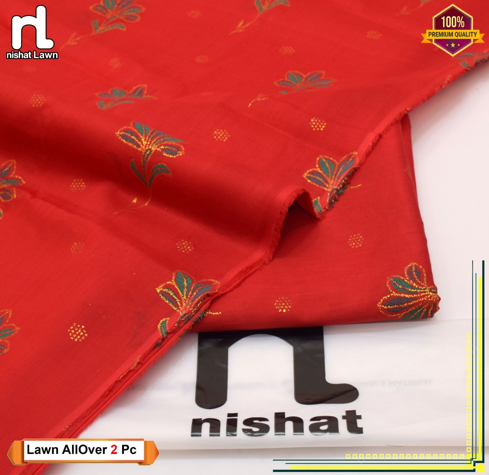 2 Pcs Lawn Suits