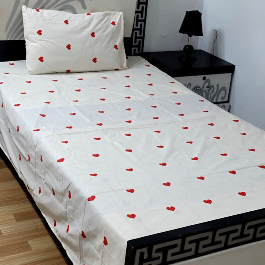 COZIFY PURE COTTON SINGLE BEDSHEET 028