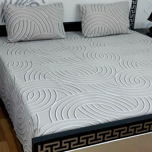 Cozify Pure Cotton Bed Sheet - King - CPB053